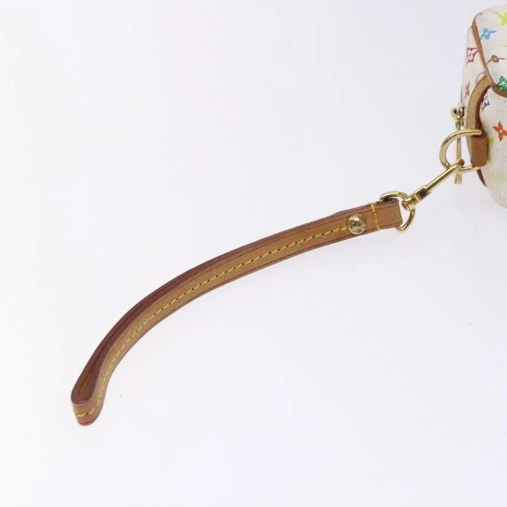 Louis Vuitton Monogram Multicolor Trousse Wapity White Pouch